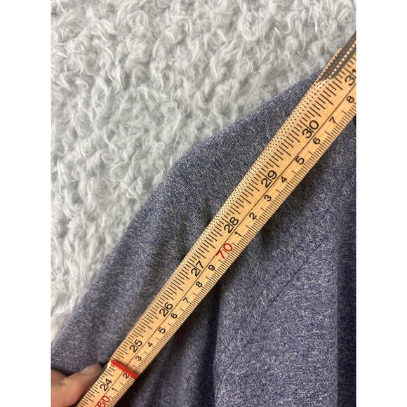 Michigan Wolverines Quarter Zip Pullover Gray Blue Rivalry Threads XL - Picture 4 of 9